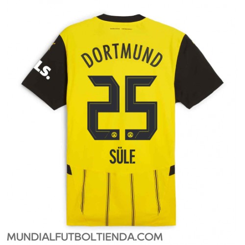 Camiseta Borussia Dortmund Niklas Sule #25 Primera Equipación Replica 2024-25 mangas cortas